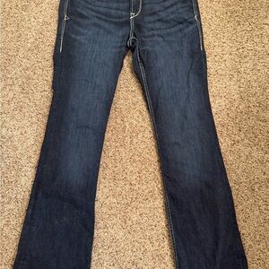 Ariat R.E.A.L Perfect Rise Arrow Danna Bootcut Jean size 28R